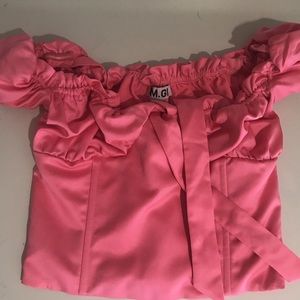 IAMGIA bright pink top